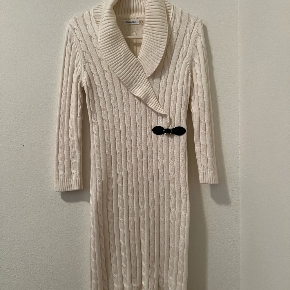 Creams sweater dress